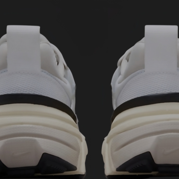 Nike V2K WOMENS 6.5 White and Gray Sneakers - Picture 3 of 11